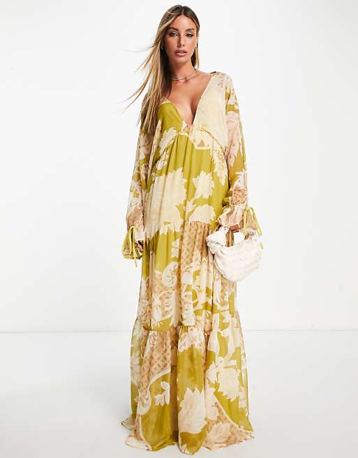 Long Floral Spring Dress